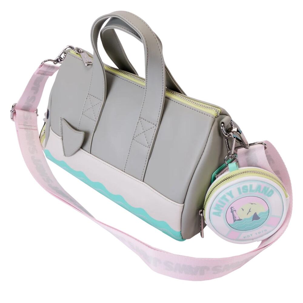 NWT Loungefly Universal Jaws Crossbody Bag, Coin Bag - Picture 3 of 6